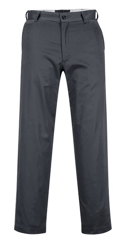 Picture of Portwest 2886 36 in. Mens Industrial Work Pants- Charcoal - Tall