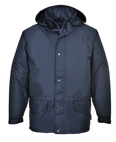 US530 Small Arbroath Breathable Fleece Lined Jacket, Navy - Regular