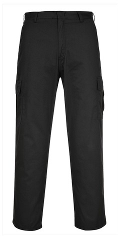 C701 48 in. Combat Trousers, Black - Tall