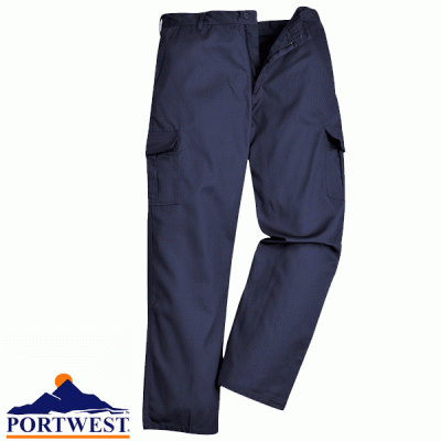 C701 34 in. Combat Trousers, Navy - Tall