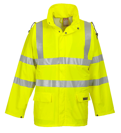 FR41 2XL Sealtex Flame High Visibility Jacket, Yellow - Regular