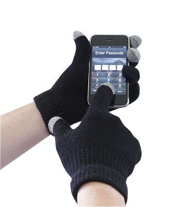 GL16 Small - Medium Touchscreen Glove, Black