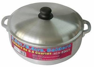 Picture of MBR BC17260 No. 3 Aluminum Covered Bene Casa Caldero with Lid