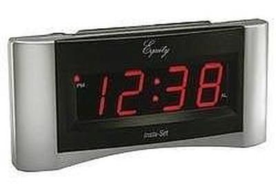 Picture of Equity by La Crosse 14075 Keywind Alarm Clock&#44; Black