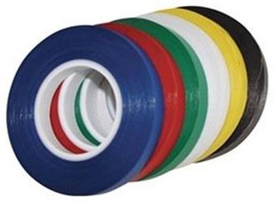Vinyl Chart Tape, 324"L x 1/8"W, Black