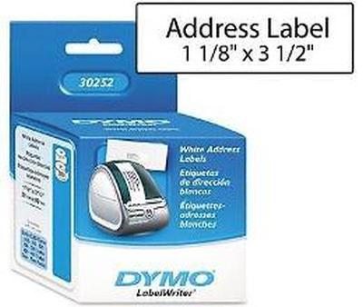 30252 1.125 x 3.5 in. Labels Address