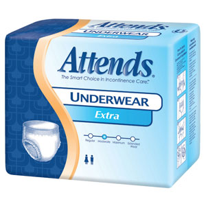 Picture of Attends AP0720100 White Underwear Extra Absorbency&#44; Medium - 100 per Case
