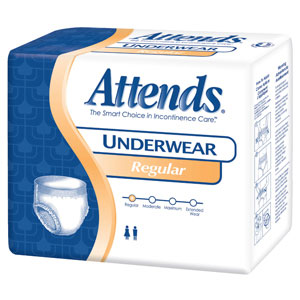 Picture of Attends APV20 Regular Absorbency Underwear&#44; Medium - 80 per Case