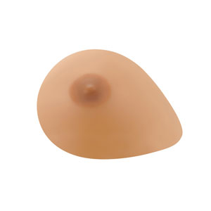 2005N Teardrop Post Mastectomy Silicone Breast Form, Beige - Size 10