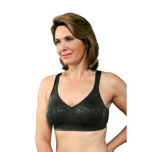 769E Post Mastectomy Fashion Bra, Black - Size 36D -  Classique, Classique-769E-BLK-36D