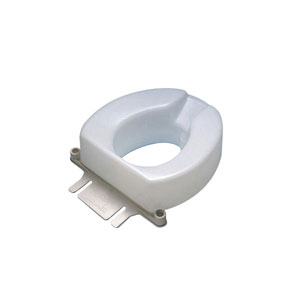 Picture of Ableware 2 in. Contoured Tall-Ette Elongated Toilet Seat