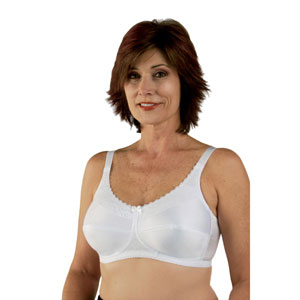 770 Post Mastectomy Fashion Bra, White - Size 34B -  Classique, Classique-770-WHT-34B