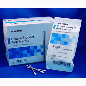 Picture of McKesson 24-103 Cotton-Tipped Applicators&#44; 1000 per Box