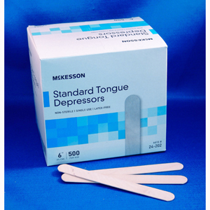Picture of McKesson 24-202 Non-Sterile Tongue Depressor&#44; 5000 per Case