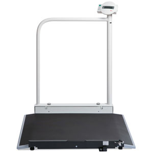 Picture of Seca 676 Digital Wheelchair Scale with Hand Rail & Wireless Transmission