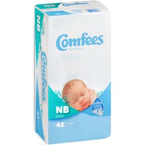 Picture of Comfees CMF-N Disposable Baby Diapers&#44; Newborn - 168 per Case