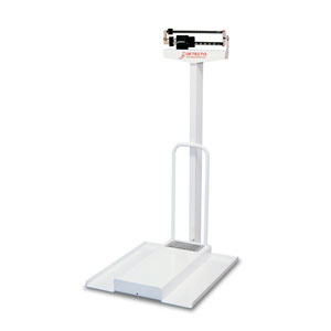 Picture of Detecto Mechanical Wheelchair Scale&#44; 350 lbs Capacity