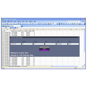 Picture of Detecto Dynamic Data Exchange PC Software