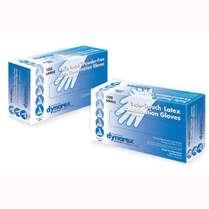 Picture of Dynarex 2338 Safetouch Latex Exam Gloves&#44; 1000 Per Case