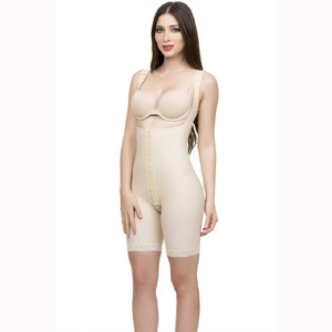 Picture of Isavela BE13 High Back Buttocks Enhancer With Hook & Eye, Beige - 2XL