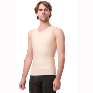 MG05 Stage 2 Vest Tank - Beige - Medium - 3 in. Waist Elastic Band
