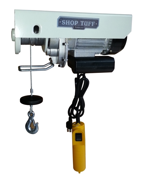 Electric Cable Hoist, 6.5 x 9.5 x 16.5 in.