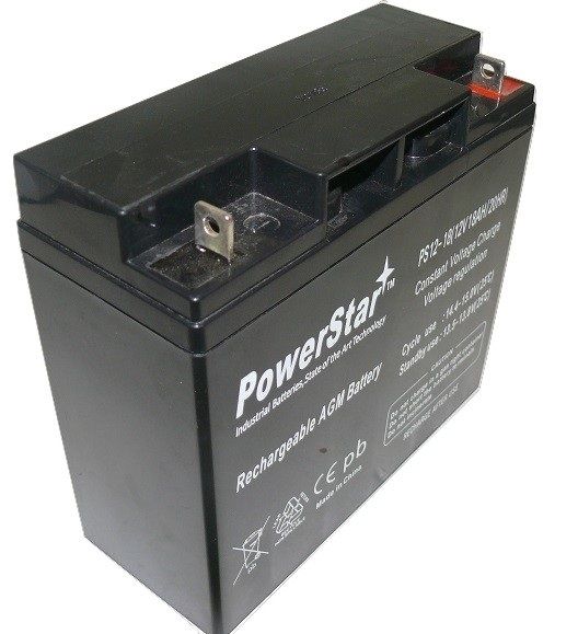 Picture of PowerStar PS12-18-93 12V 18Ah SLA Battery for DR Field & Brush Mower - 2 Years Warranty