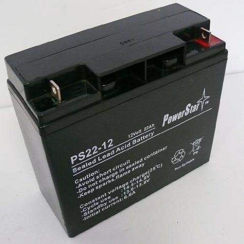 PS12-22-672 Replacement Battery for Zappy Electric Bicycle 12V Models -  PowerStar