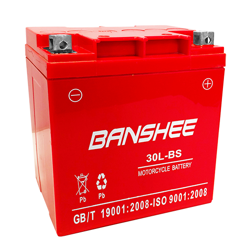 Picture of Banshee 30L-BS-Banshee4 12V 30Ah YTX30L-BS Utility Vehicle Battery for Polaris Ranger 6x6&#44; 4x4 500CC 98-09