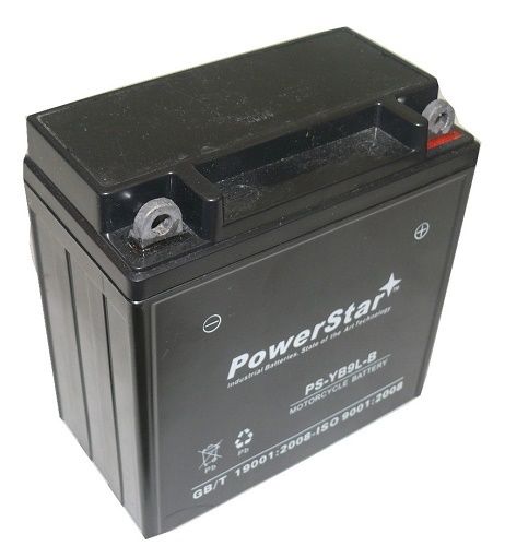 PS-YB9L-B-005 Replacement Battery for 2009, 07-06 & 2002-97 Aprilia RS 125 Models