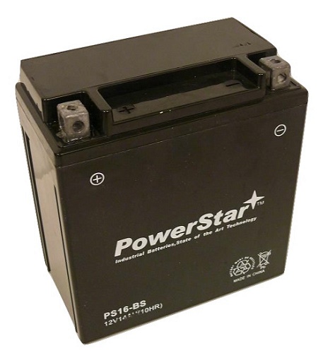 PM16-BS 12V 16Ah Yuasa YTX16-BS Replacement Motorcycle Battery