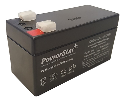 AGM1213-625 12V 1.3Ah Replacement Battery for CSB Of Americ GP1213