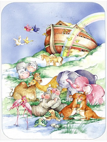 Picture of Carolines Treasures APH0229LCB Noahs Ark Glass Cutting Board, Large