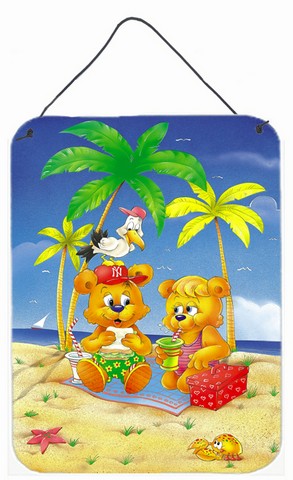 Teddy Bears Picnic on the Beach Wall or Door Hanging Prints