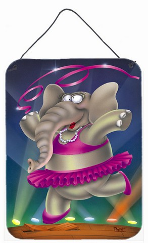 Elephant Ballerina Wall or Door Hanging Prints