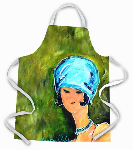 Picture of Carolines Treasures MW1237APRON Young Voncile Still in High School Apron