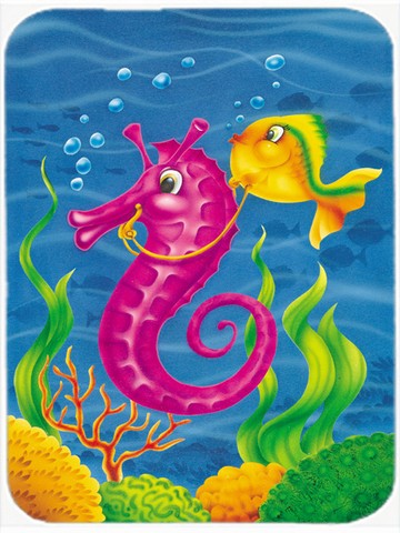 Picture of Carolines Treasures APH0471LCB Seahorse Ride Glass Cutting Board, Large