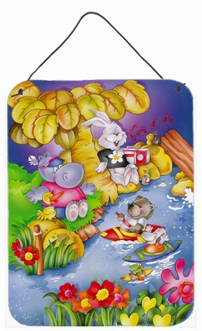 Animals Kayaking Wall or Door Hanging Prints