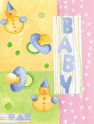New Baby Flag Canvas House Size