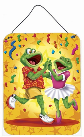Frog Swing Dancing Wall or Door Hanging Prints