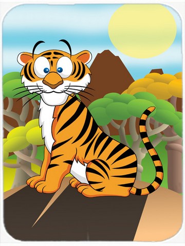 Picture of Carolines Treasures APH7633LCB Tiger Glass Cutting Board, Large