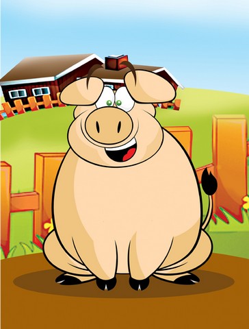 The Pig Flag Garden Size