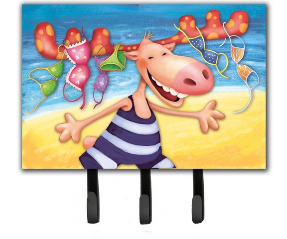 Moose on the Beach Leash or Key Holder