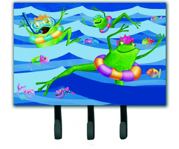 Frogs Swimming Leash or Key Holder