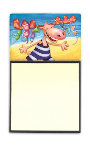 APH0073SN Moose on the Beach Sticky Note Holder