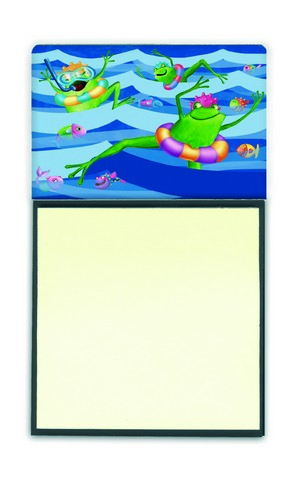 Frogs Swimming Sticky Note Holder