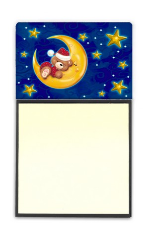 Bear Sleeping in the Moon & Stars Sticky Note Holder