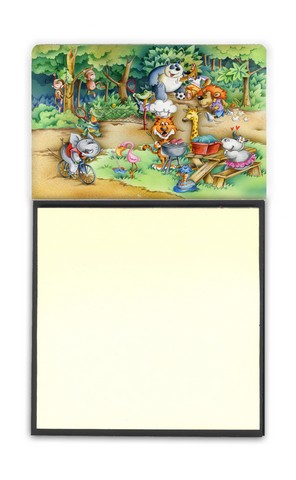 Animals at a Picnic Sticky Note Holder