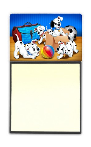 APH9058SN Dalmatians Playing Ball Sticky Note Holder
