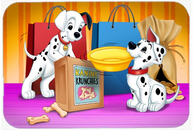Picture of Carolines Treasures APH9063LCB Dalmatians Snack Time Glass Cutting Board, Large